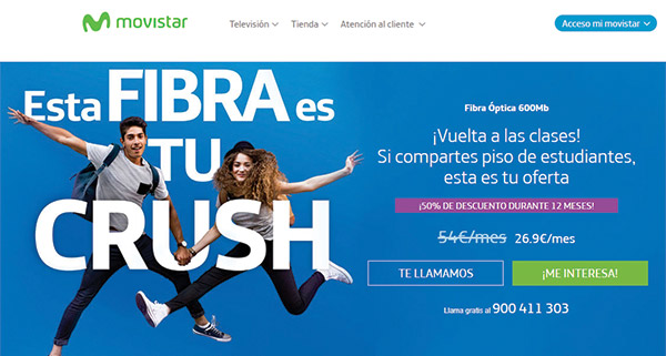 Movistar Fibra Estudiantes